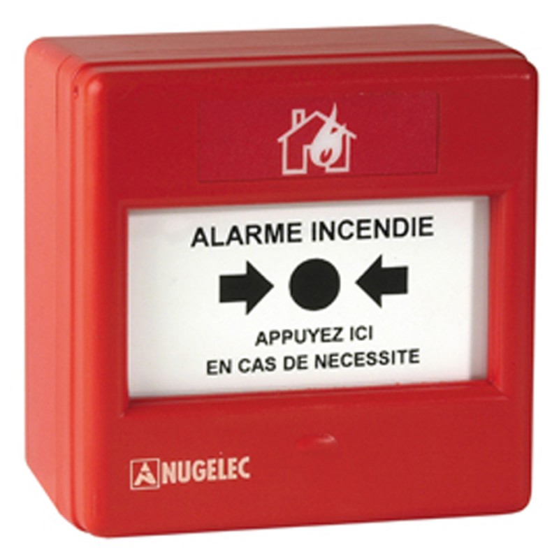 Déclencheur manuel saillie avec voyant - IP 21 FIRELESS