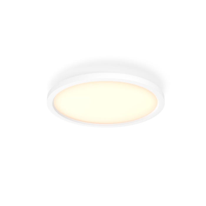 Panneaux lumineux PHILIPS HUE White Ambiance AURELLE rond Bl.+tlc 5
