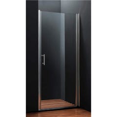 Porte de douche pivotante 80 cm 0