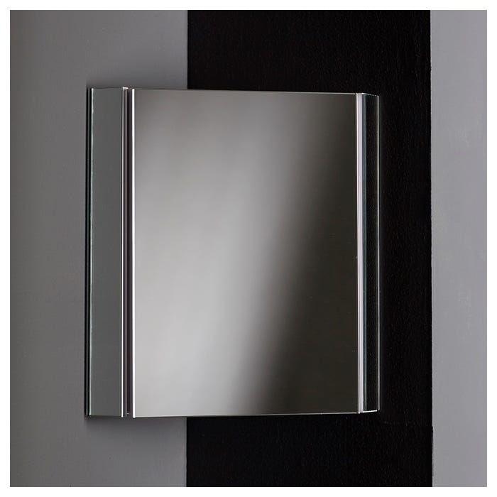 Armoire miroir d'angle pour lave mains 45x30.5 0
