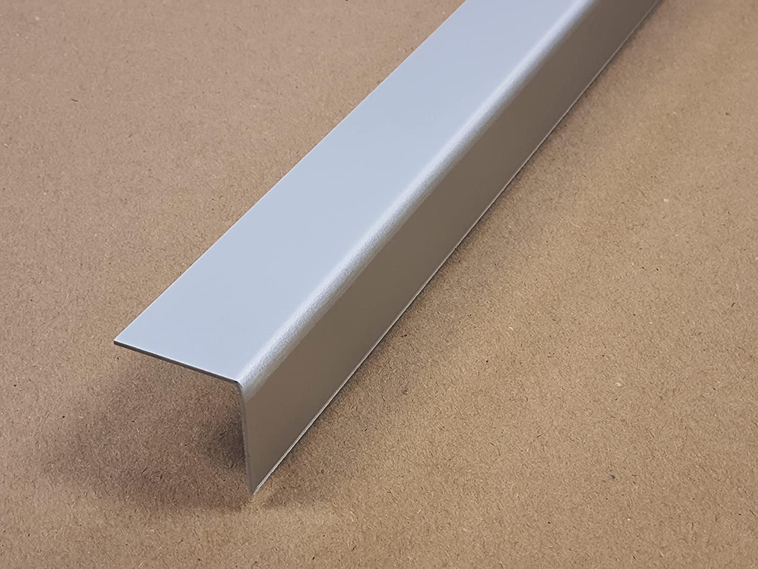 Lot 5 Cornières D'angle Aluminium Anodisé-épaisseur 1,5 Mm- Long 150 Cm (2 Cm X 2 Cm )