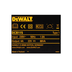Pack énergie 18V XR Li-Ion (1x 5.0 ah) avec chargeur rapide - DEWALT DCB184_DCB115 3