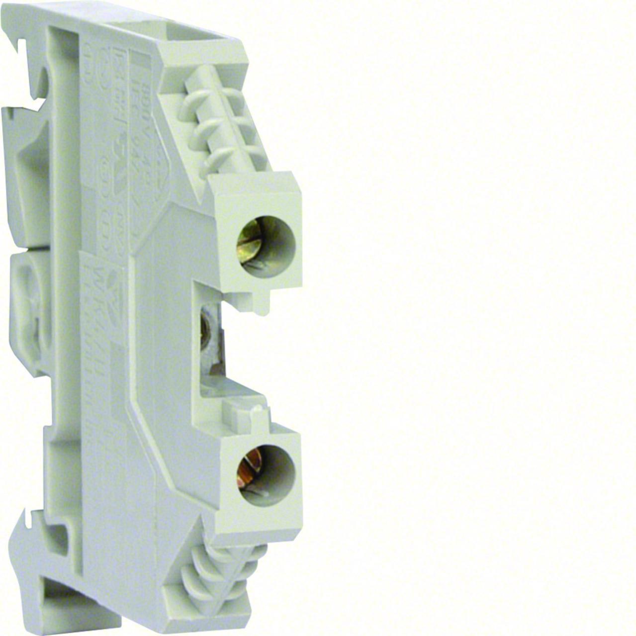 borne de phase - 800 volts - 24a - 2.5 mm2 - hager kxa02lh