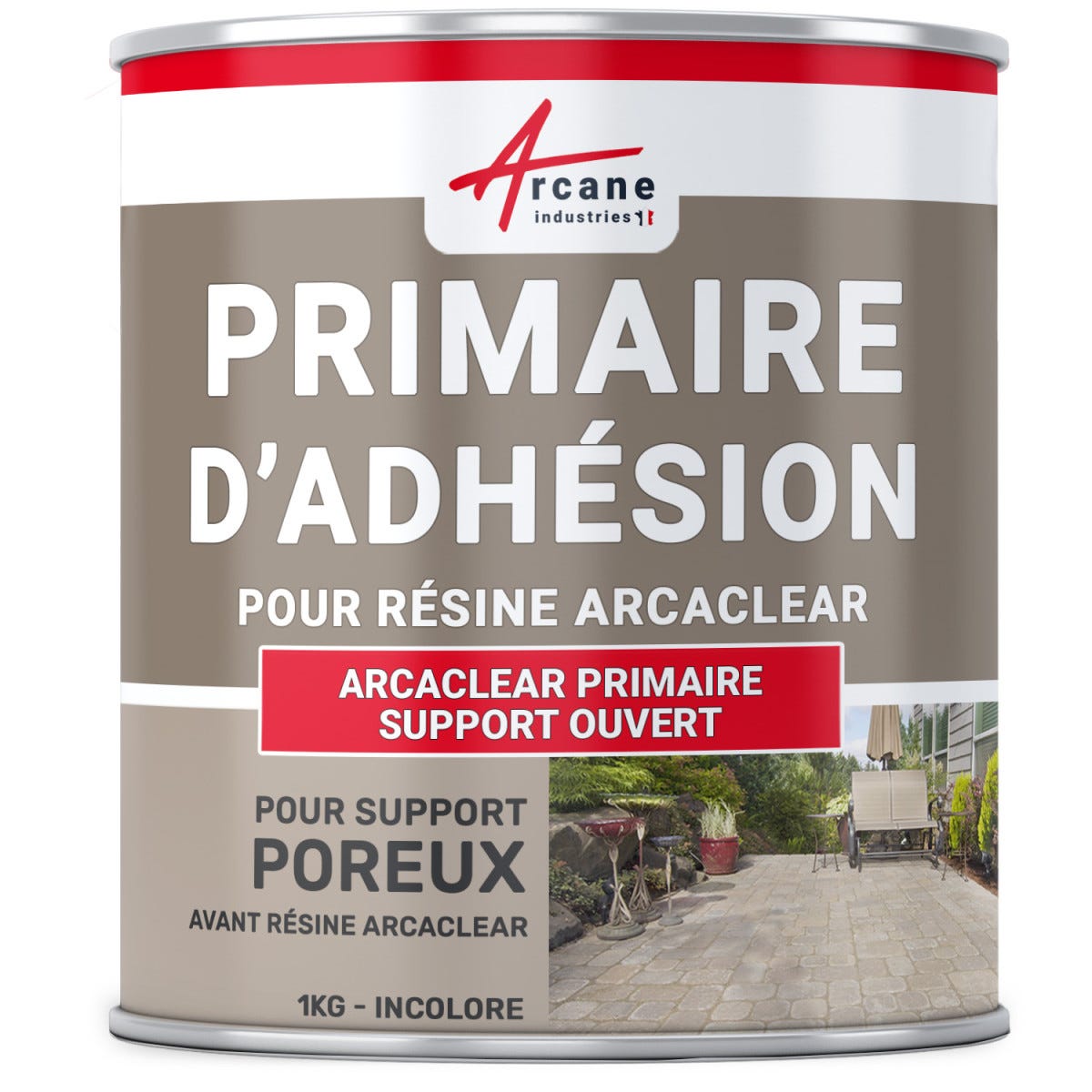 ARCACLEAR PRIMAIRE SUPPORT POREUX - 1 kg - - ARCANE INDUSTRIES 3