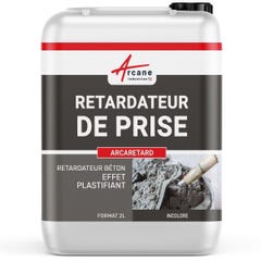 Retardateur prise ciment béton - ARCARETARD - 2 L (2.4 kg) - Liquide - ARCANE INDUSTRIES 0