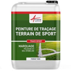 PEINTURE TERRAIN DE FOOTBALL RUGBY - TRACE SPORT - 15 kg - Blanc - ARCANE INDUSTRIES 0