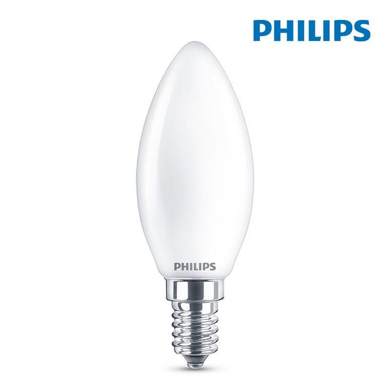 Ampoule LED bougie PHILIPS - EyeComfort - 4,3W - 470 lumens - 6500K - E14 - 93008 5