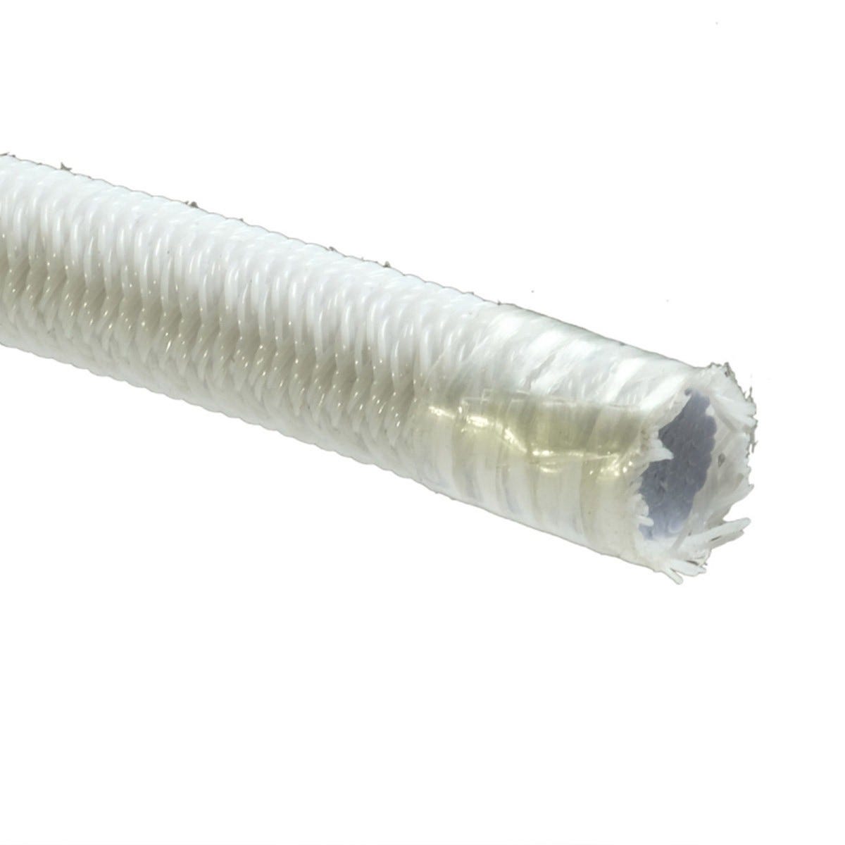 Sandow élastique Blanc 100 mètres - Qualité PRO TECPLAST 9SW - Tendeur pour bâche de diamètre 9 mm 1