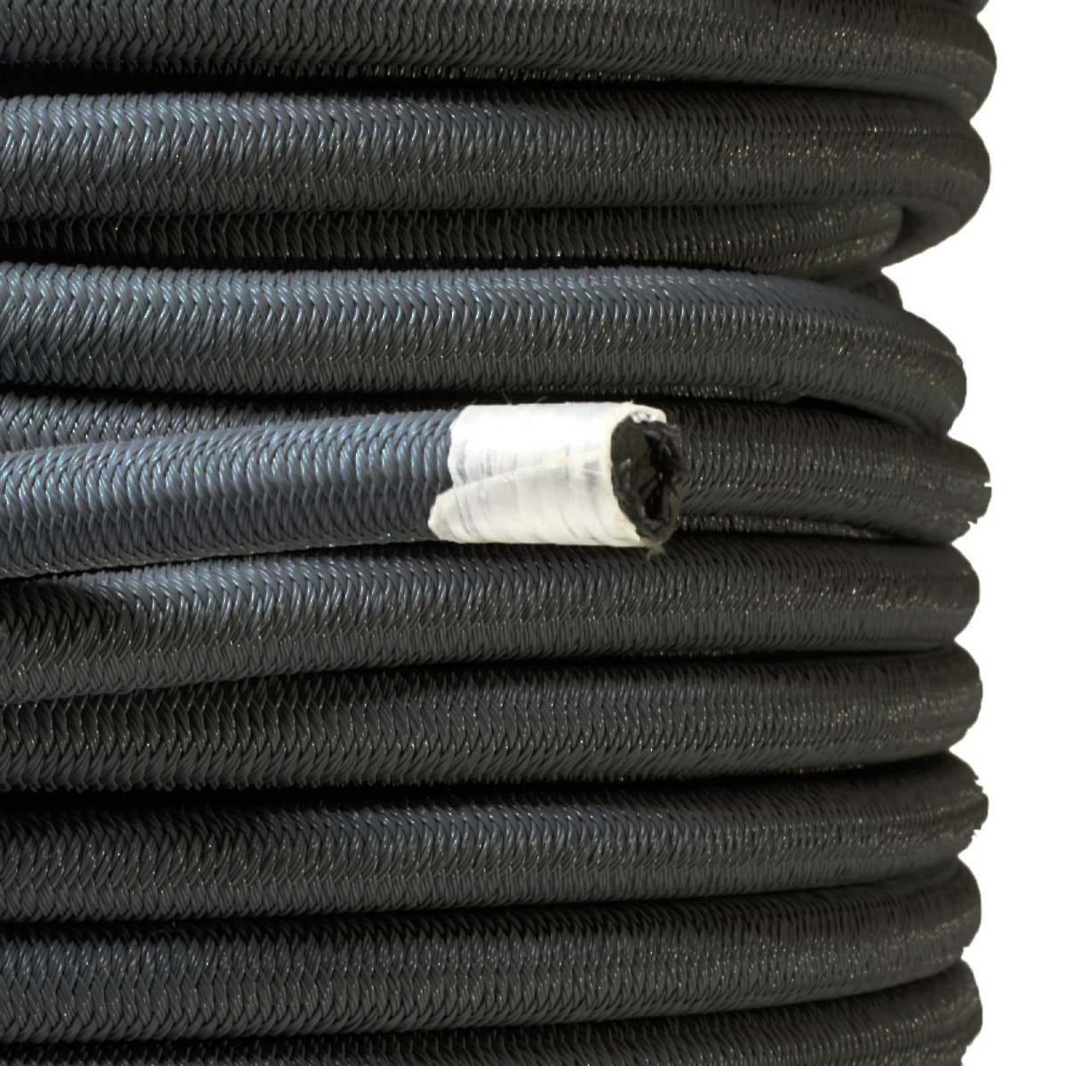 Sandow élastique Noir 25 mètres - Qualité PRO TECPLAST 9SW - Tendeur pour bâche de diamètre 9 mm 2