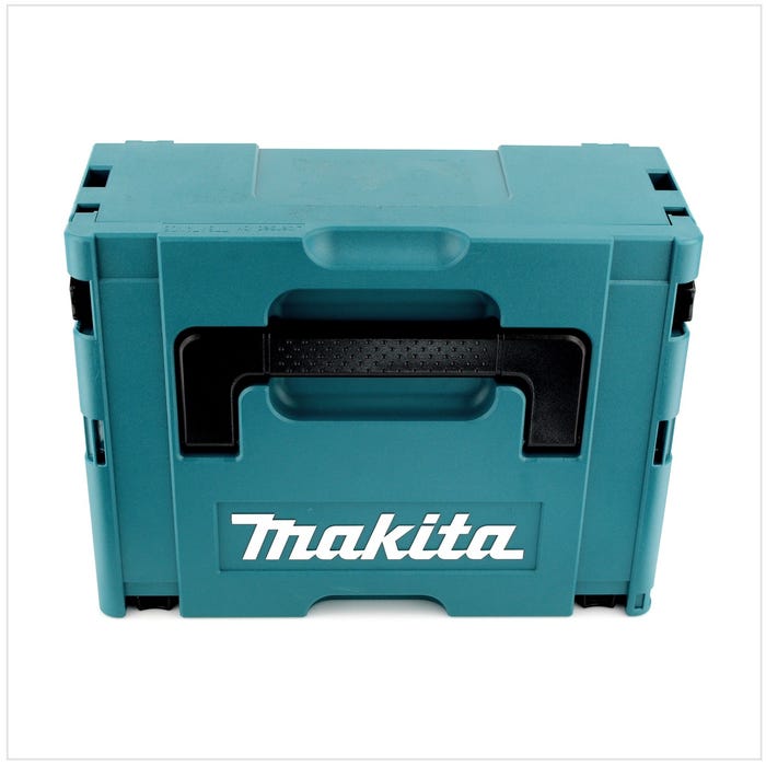 Makita DHP 453 RT1J Perceuse visseuse à percussion sans fil 18V 42Nm + 1x Batterie 5,0Ah + Chargeur + Coffret Makpac 2 2