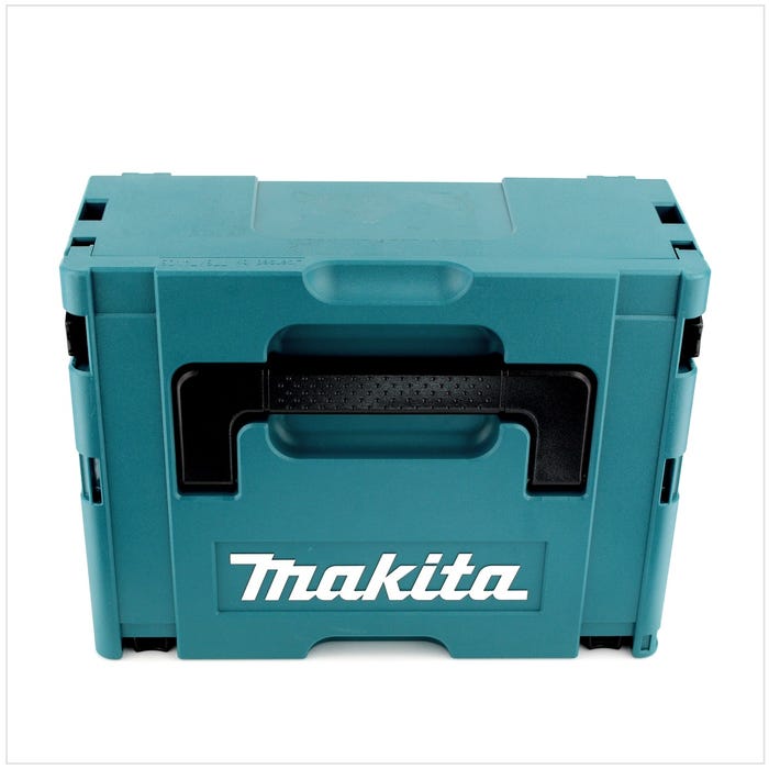 Makita DHP 453 RTJ Perceuse visseuse à percussion sans fil 18V 42Nm + 2x Batteries 5,0Ah + Chargeur + Coffret Makpac 2 2