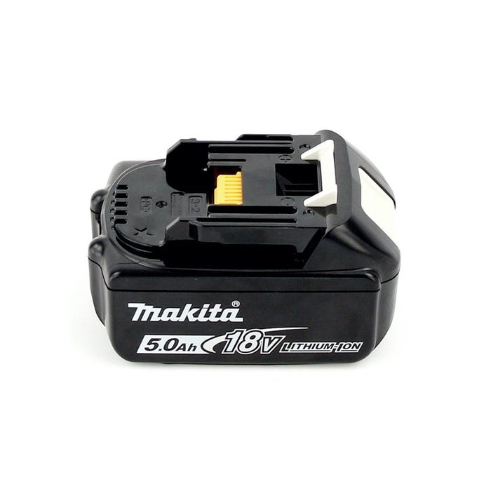 Makita DHP 484 T1J Perceuse visseuse à percussion sans fil 18 V 54 Nm Brushless + 1x Batterie 5,0 Ah + Makpac - sans chargeur 3