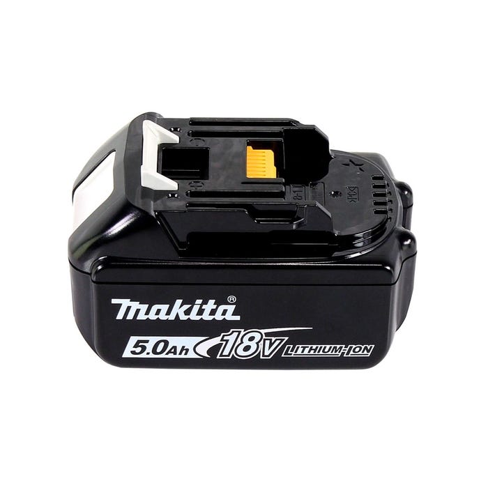 Makita DHP 482 T1J Perceuse visseuse à percussion sans fil 18 V 62 Nm + 1x Batterie 5,0 Ah + Makpac - sans chargeur 3