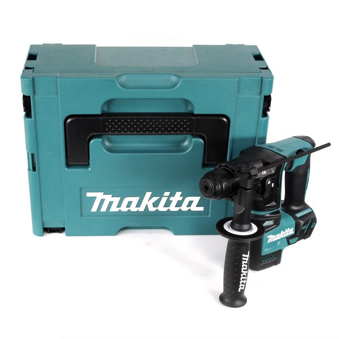 Makita DHR 171 ZJ Perforateur sans fil, sans balais 18 V à 2 étages Solo SDS Plus + Coffret Makpac - sans batterie, sans chargeur 0