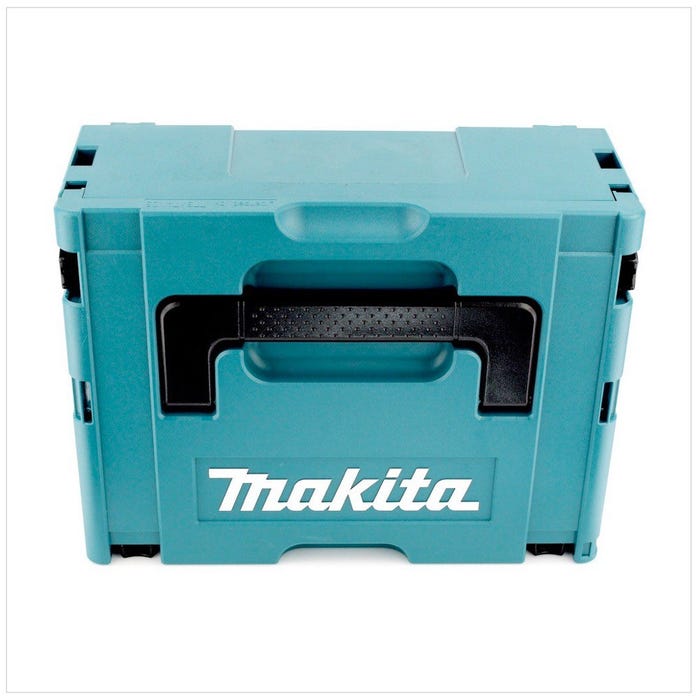 Makita DHP 453 Y1J-P Perceuse visseuse à percussion sans fil 18V 42Nm + 1x Batterie 2 Ah + Chargeur + Coffret MAKPAC 2