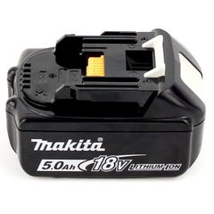 Makita BL 1850 B 18 V - 5 Ah / 5000 mAh Li-ion Batteries avec affichage LED - pack de 2 1
