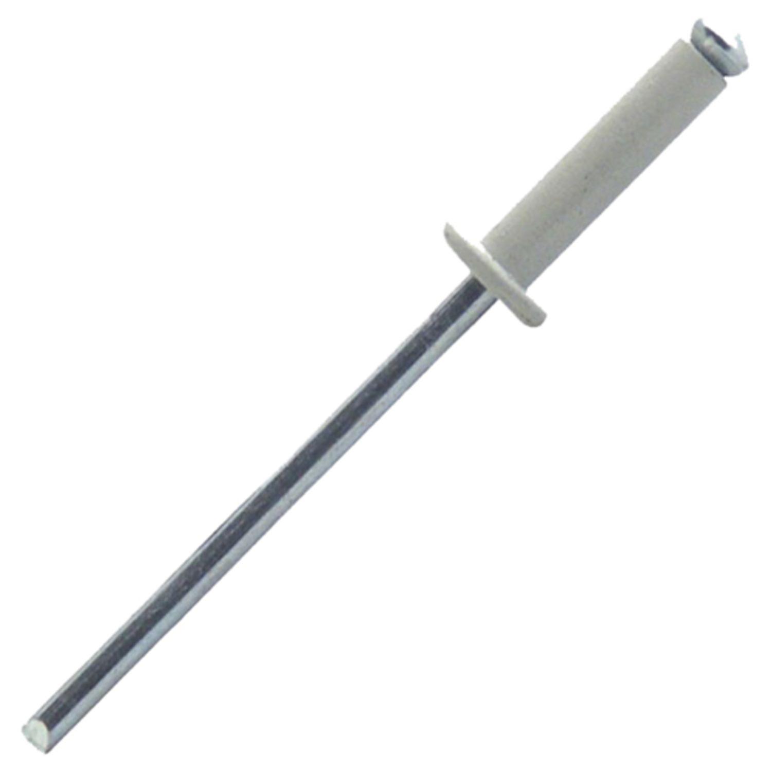 RIVET BLANC RAL9003 4.0X16 SBOX X250 - SCELL-IT - PWD4016