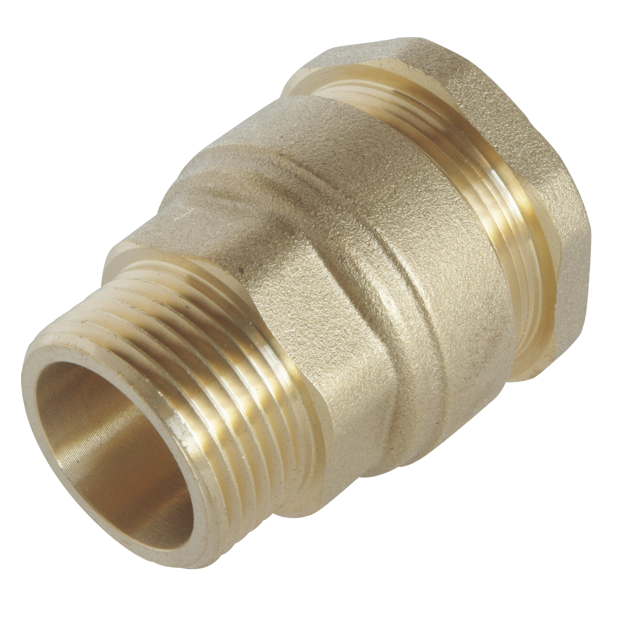 SOMATHERM FOR YOU - Raccord laiton droit SUMO pour tube PE Ø40 mm - Mâle 1"1/4
