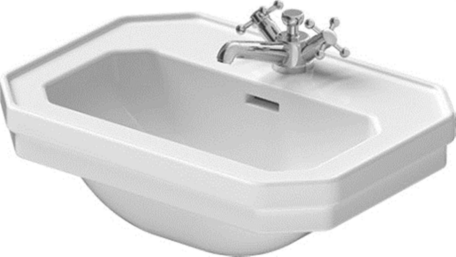 Lave-mains Duravit 1930 (50 Cm) - Lave-mains (50 Cm) Duravit 1930 - Blanc.