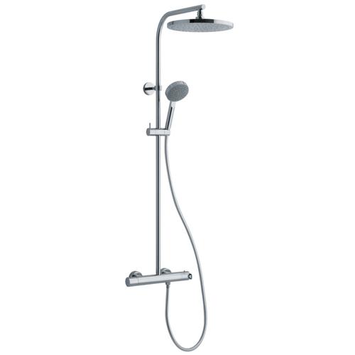 Colonne De Douche Alterna Plenitude Avec Mitigeur Thermostatique Chrome, Ref.pe612151cr
