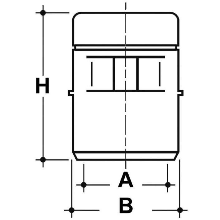 Aérateur à membrane PVC Diam 80 mm Nicoll 1