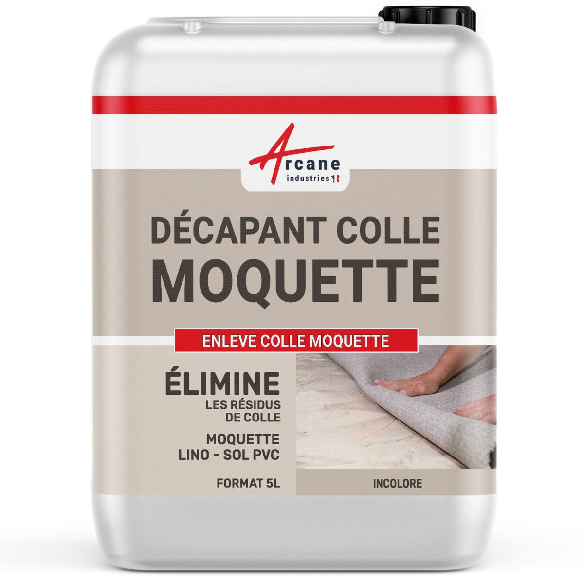 ENLEVE COLLE MOQUETTE - 5 L - Gel - ARCANE INDUSTRIES 2