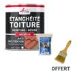 Kit Réparation Et étanchéité Tuile Et Toiture - Arcafilm Pack - Blanc - Kit Jusqu'à 0.5 M² - Arcane Industries