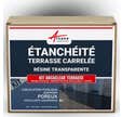 Résine D'étanchéité - Réparation Terrasse Fissurée - Transparent - Finition Brillante - 5m², Circulation Publique, Support Poreux