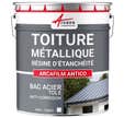 Résine Étanchéité toiture métallique résistant à la corrosion - ARCAFILM ANTICO - 20 kg - Blanc - ARCANE INDUSTRIES