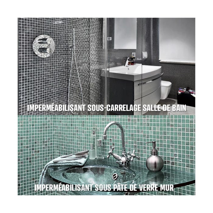 Etanchéité sous carrelage - SPEC étanchéité pour salle de bain / douche - ARCASPEC - 5 kg - - ARCANE INDUSTRIES 4