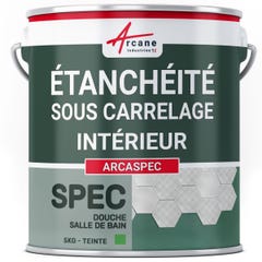 Etanchéité sous carrelage - SPEC étanchéité pour salle de bain / douche - ARCASPEC - 5 kg - - ARCANE INDUSTRIES