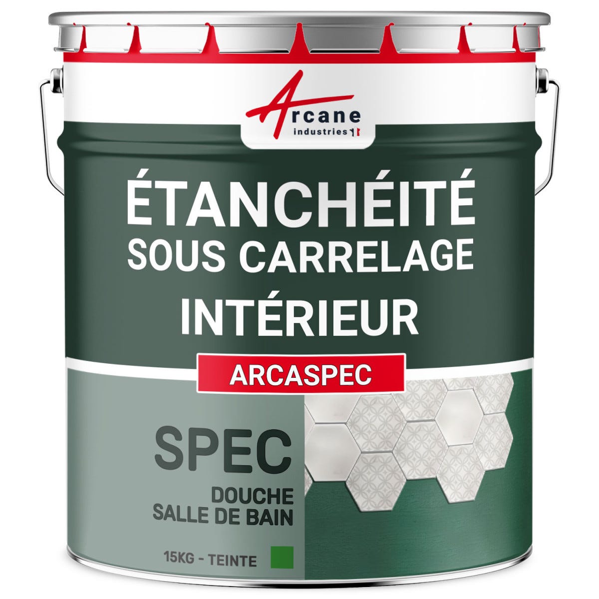 Etanchéité sous carrelage - SPEC étanchéité pour salle de bain / douche - ARCASPEC - 15 kg - - ARCANE INDUSTRIES 5