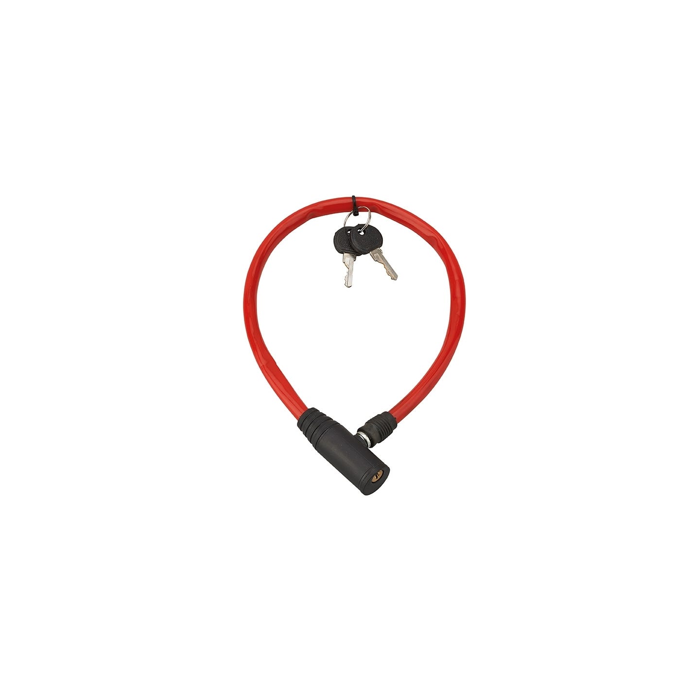 THIRARD - Antivol à clé Twisty, câble acier, vélo, 5mmx0.5m, 2 clés 5