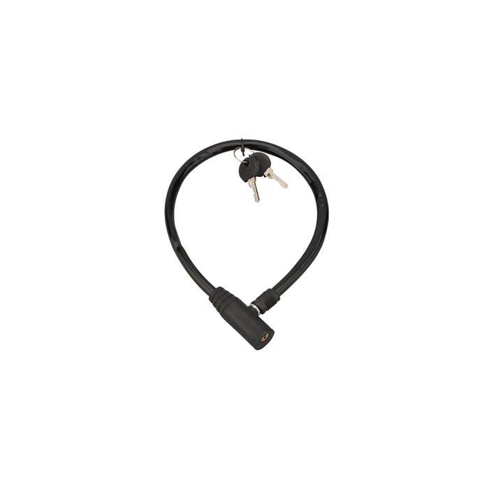 THIRARD - Antivol à clé Twisty, câble acier, vélo, 5mmx0.5m, 2 clés 7