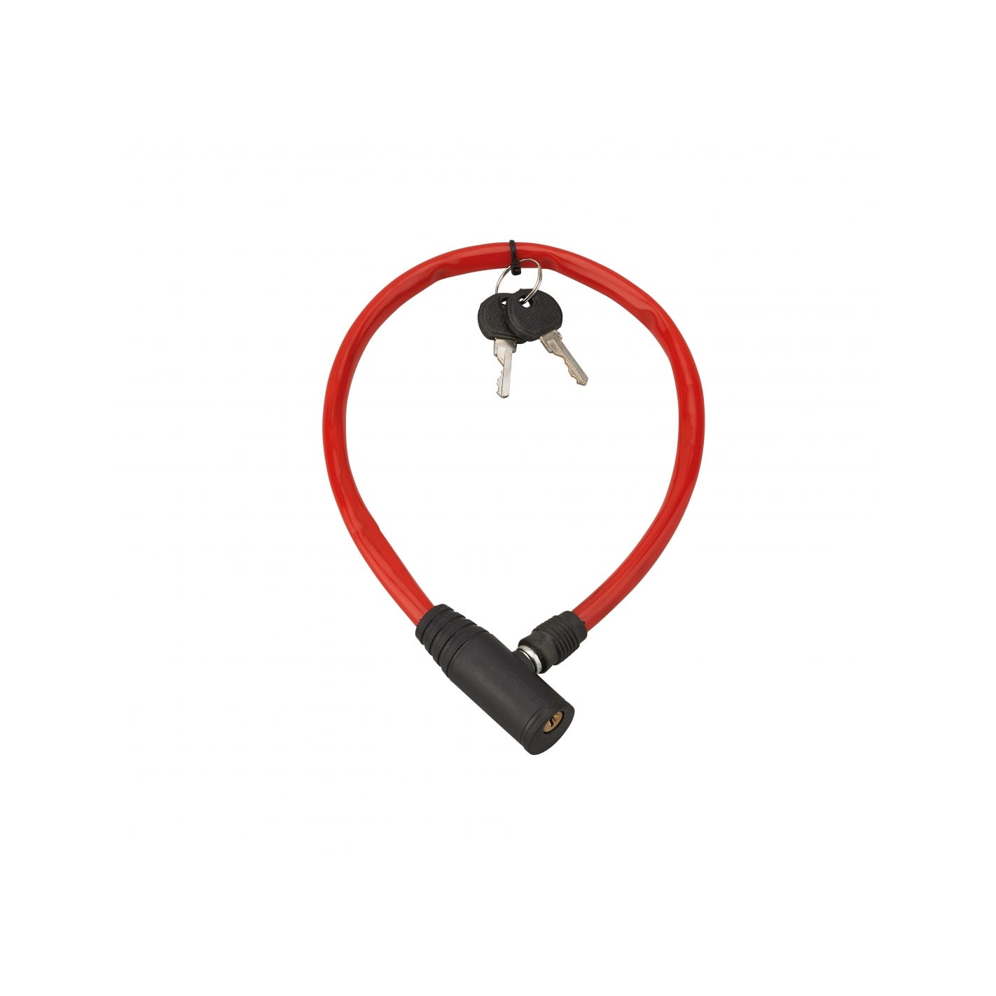 THIRARD - Antivol à clé Twisty, câble acier, vélo, 5mmx0.5m, 2 clés 0
