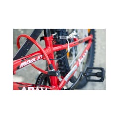THIRARD - Antivol à clé Twisty, câble acier, vélo, 5mmx0.5m, 2 clés 3