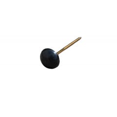 Pointe pour plaque bitumée (x50) L 6,5 cm Noir, L : 6.5 cm 1