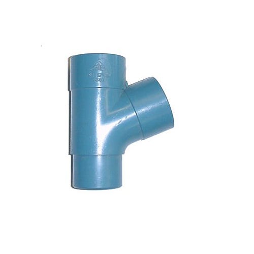 Culotte Mâle / Femelle simple PVC - 67°30 - Diamètre 80 mm 0