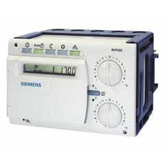 Régulateur chauffage programmable 2 circuits chauffage et ECS - SIEMENS : RVP360 0