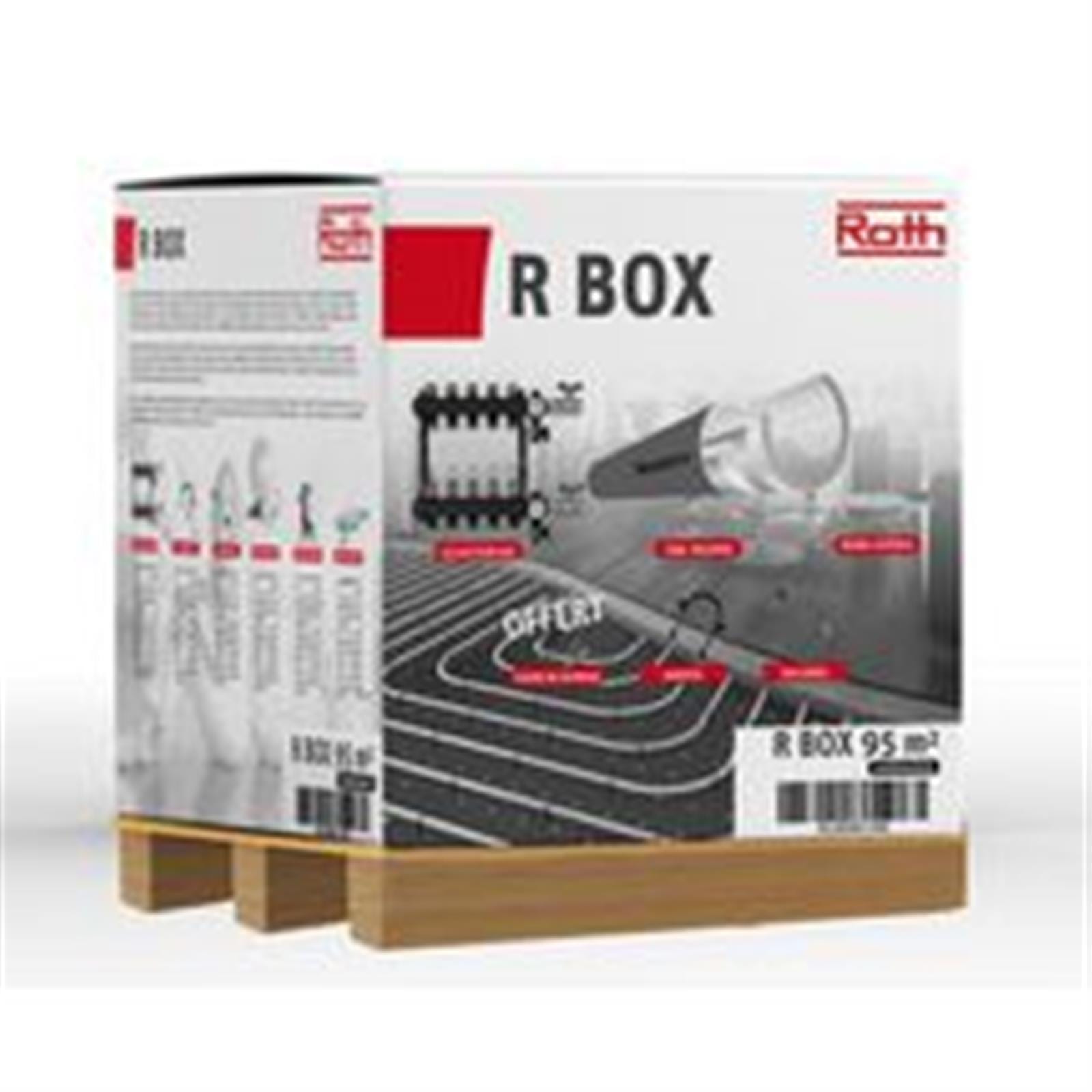 Kit RBOX surface - Kit RBOX 125 - Surface jusqu'à 125 m² - Tube MAXIPRO (240Mx3) + 120 M -8 Départs 3