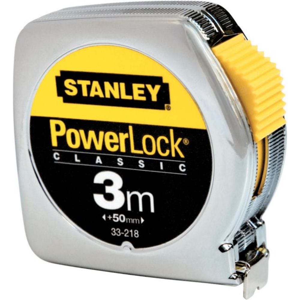 Mesure Powerlock métal 3mx12,7mm 6