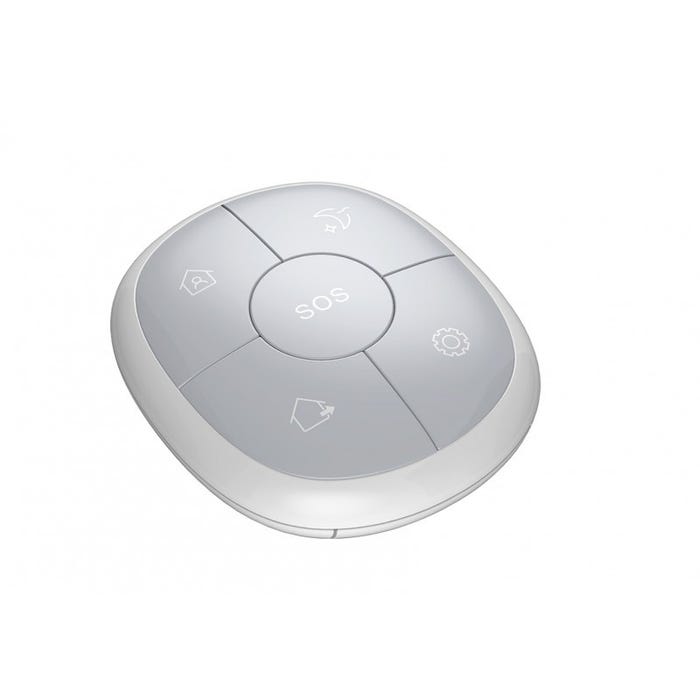 Kit alarme maison sans fil connecté 3 en 1 - sirène, caméra ext et int - lifebox smart 2