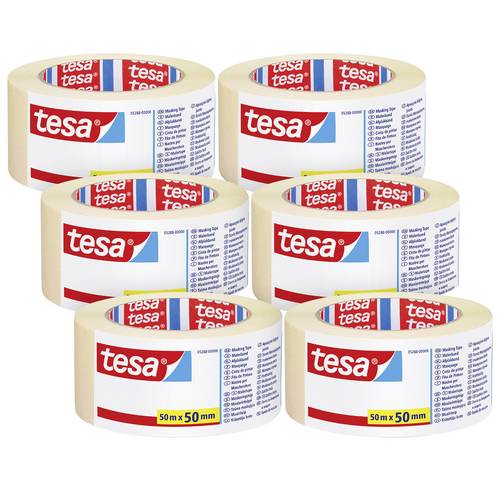 tesa UNIVERSAL 05288 Ruban de masquage pour peinture transparent (L x l) 50 m x 50 mm 6 pc(s)