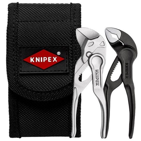 Jeu de mini-pinces XS dans une pochette ceinture, à 2 pièces - KNIPEX - 00 20 72 V04 XS 0