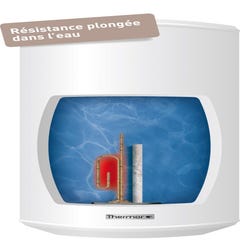 Chauffe-eau 200L vertical stable blindé standard monophasé - THERMOR - 282029 3