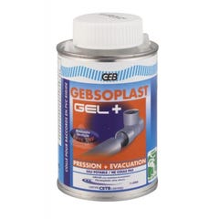 Colle Gebsoplast gel plus pour raccord en PVC rigide PVC 250ml - GEB - 504748 1