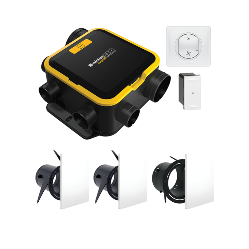 KIT VMC EASYHOME® AUTO COMPACT + COLORLINE® + NETATMO 11026038