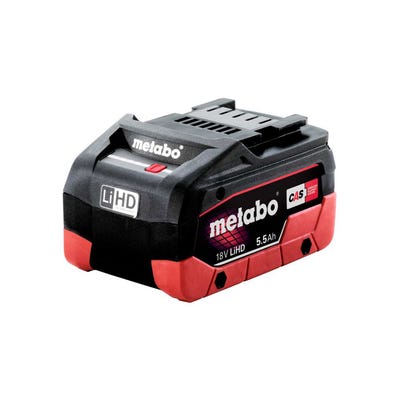 Metabo Basis Set 18V - 2x Batteries LiHD 5,5Ah + Chargeur ASC145 + Insert ( 685122000 )