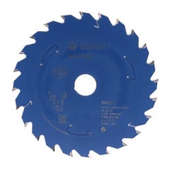 Bosch Lame de scie circulaire Expert pour bois 136 x 1,0 x 20 mm - 24 dents pour bois ( 2608644498 ) 0