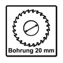 Bosch Lame de scie circulaire Expert pour bois 136 x 1,0 x 20 mm - 24 dents pour bois ( 2608644498 ) 3